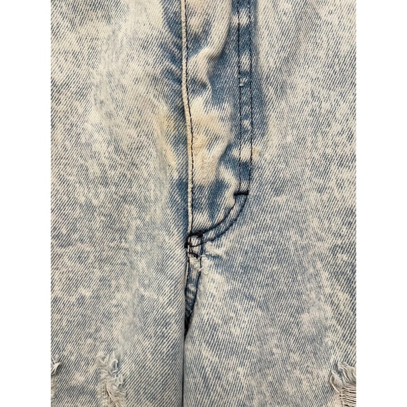 Vintage 80s Gasp Acid Wash Heavily Distressed Jeans High Waist 11/12 READ - Picture 2 of 15